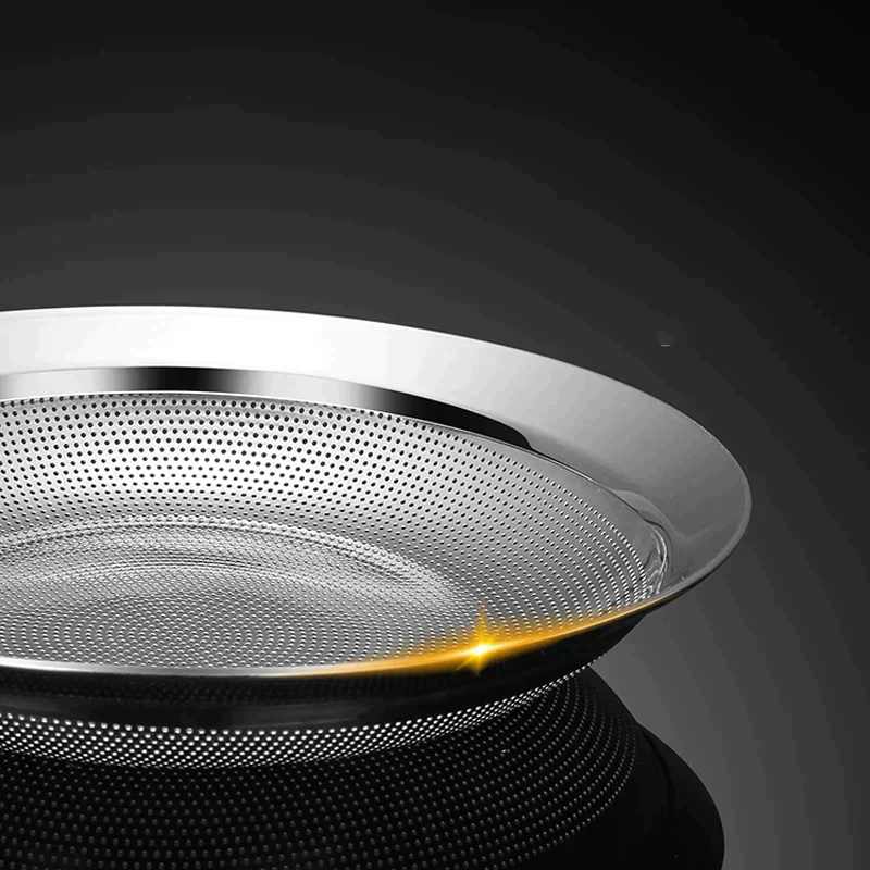 Kitchen Fine Mesh Stainless Steel Colander - Image 6