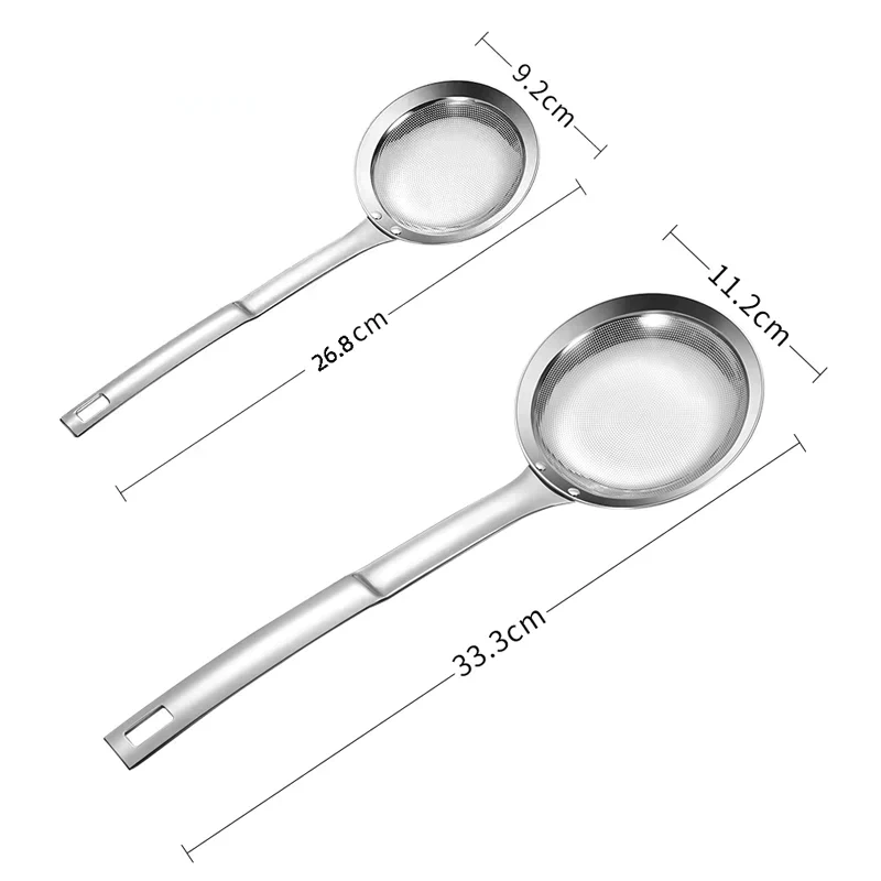 Kitchen Fine Mesh Stainless Steel Colander - Image 8