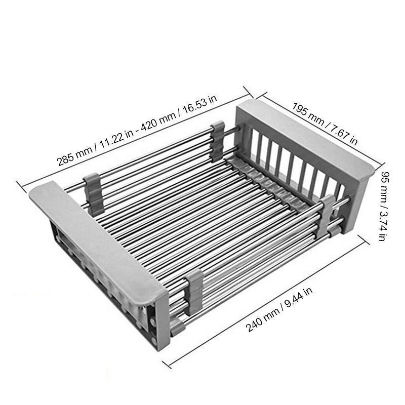 Kitchen Retractable Drainer Rack - Image 6