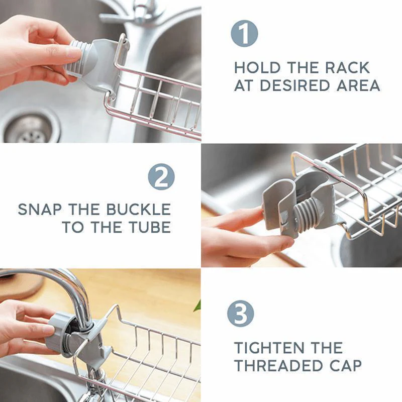 Kitchen Sink Organizer Rack - Image 7
