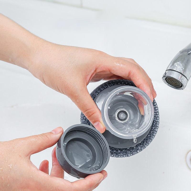 Kitchen Soap Dispensing Palm Brush - Image 6