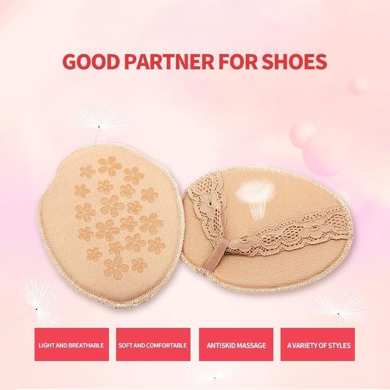 Ladies Forefoot Invisible High Heeled Shoes/Slip Resistant Half Yard Pads - Image 3