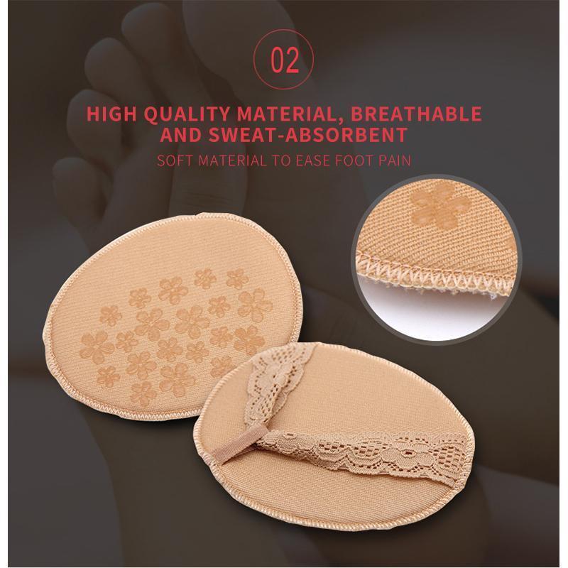 Ladies Forefoot Invisible High Heeled Shoes/Slip Resistant Half Yard Pads - Image 6