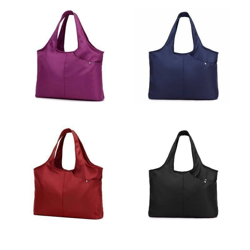 Ladies Large Capacity Handbag, Nylon Waterproof Shoulder Bag - Image 3