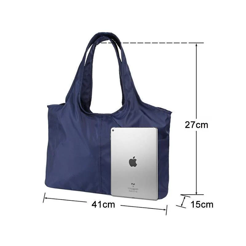 Ladies Large Capacity Handbag, Nylon Waterproof Shoulder Bag - Image 5