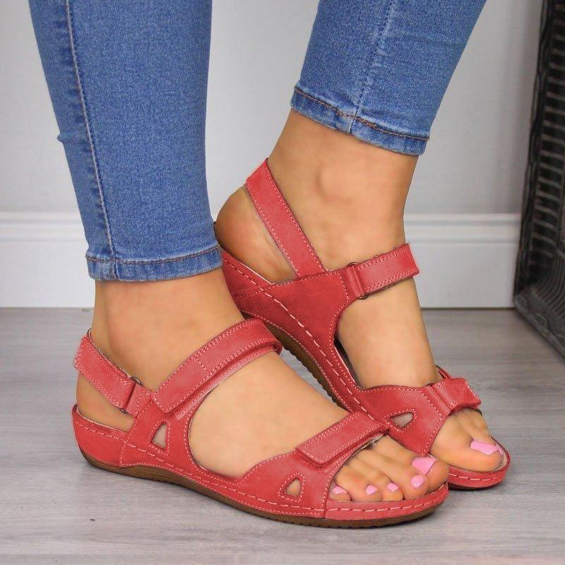 Ladies Sandals with Velcro - Image 4