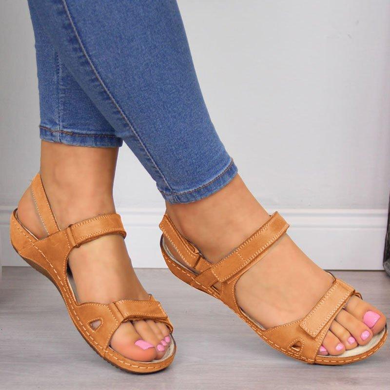 Ladies Sandals with Velcro - Image 5