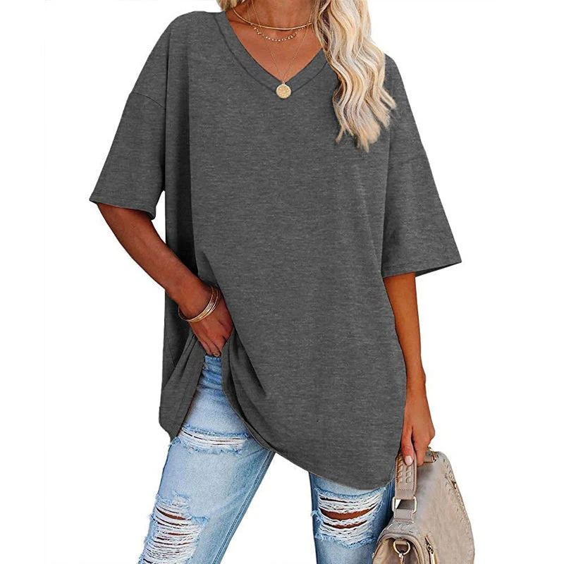 Ladies V-Neck T-Shirt - Image 13