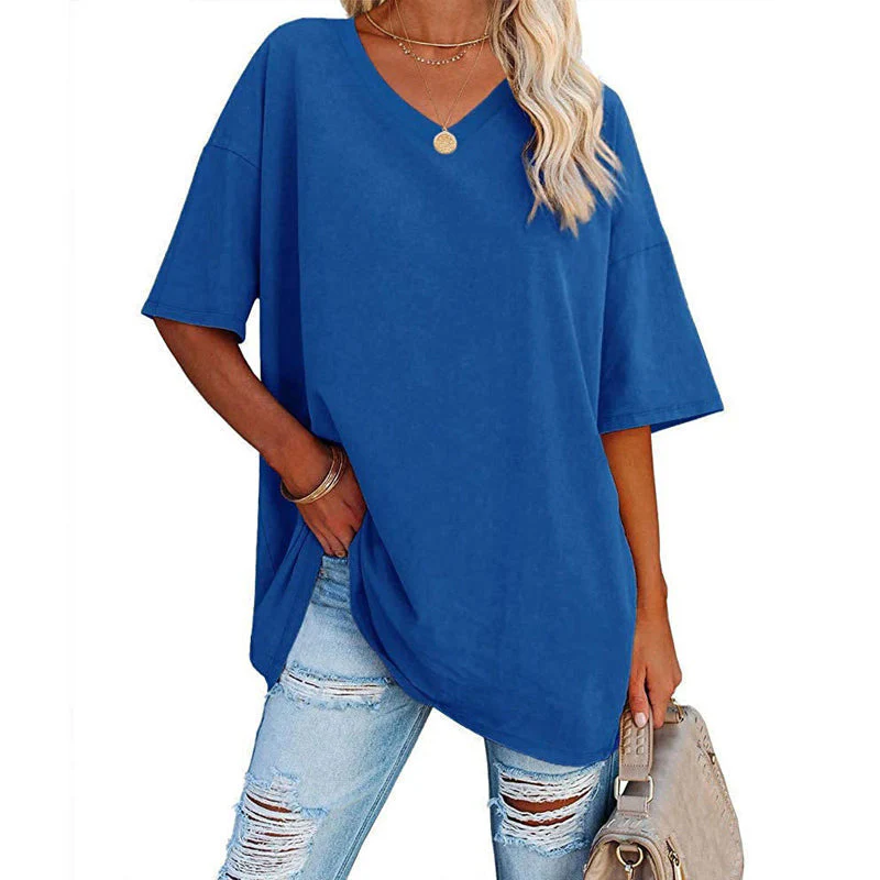 Ladies V-Neck T-Shirt - Image 14