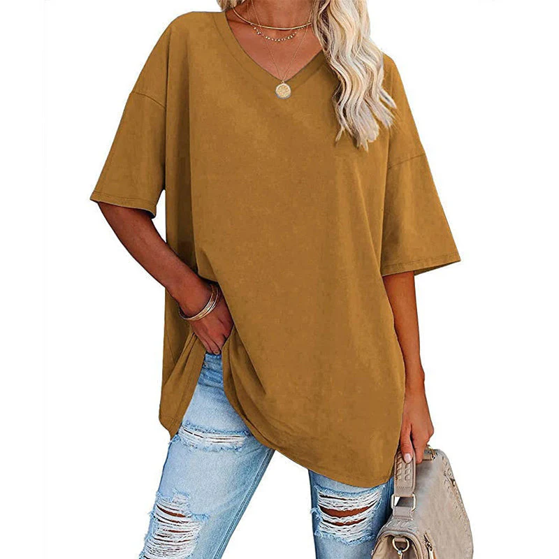 Ladies V-Neck T-Shirt - Image 17