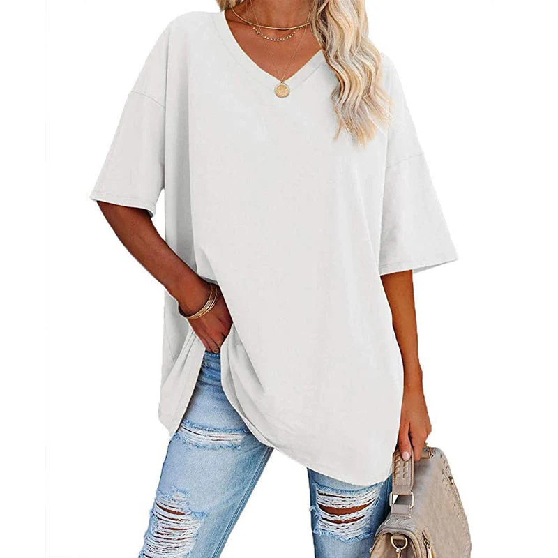 Ladies V-Neck T-Shirt - Image 19