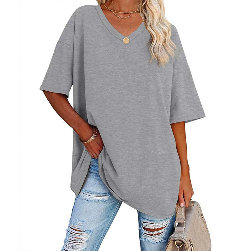 Ladies V-Neck T-Shirt - Image 22