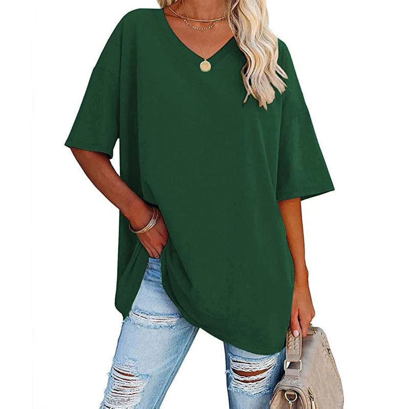 Ladies V-Neck T-Shirt - Image 23