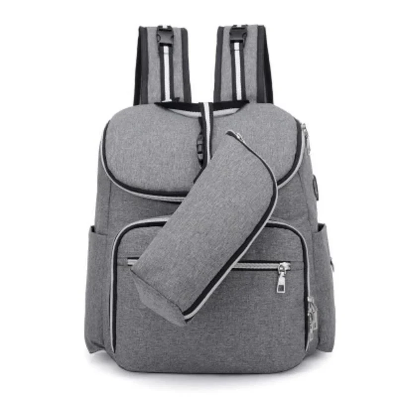Large Capacity Baby Care Nursing Mother Multi-function Backpacks - Image 2