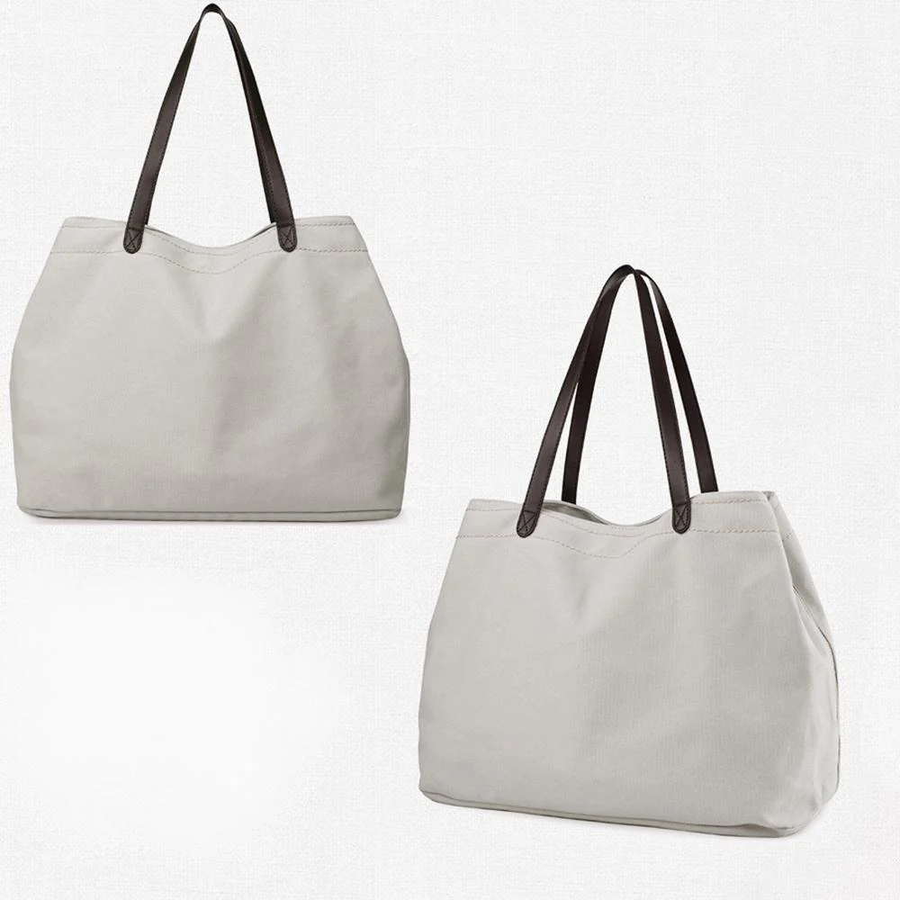 Large Capacity Retro Casual Canvas Handbag - Image 5