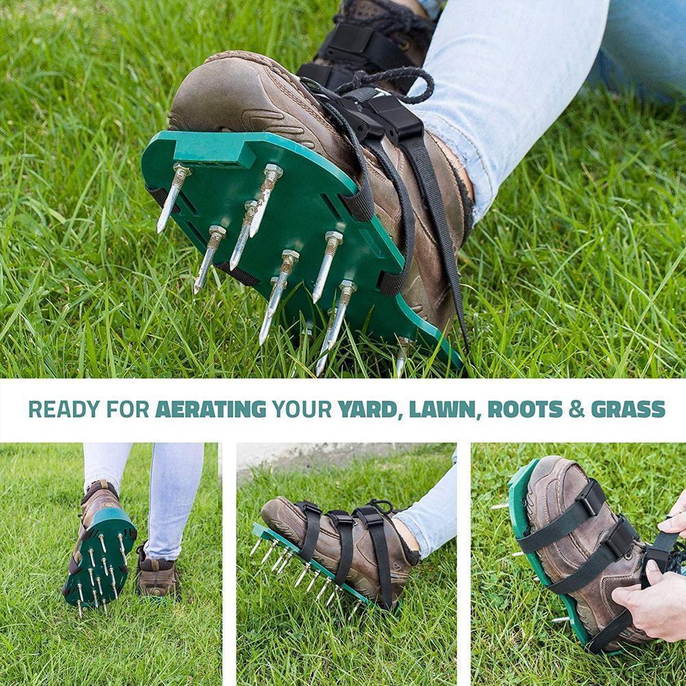 Lawn Aerator Shoes Loose The Soil, 1 Pair - Image 5