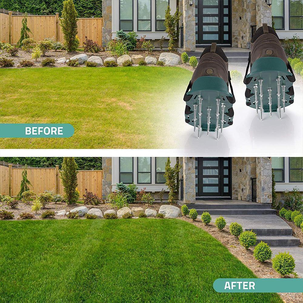 Lawn Aerator Shoes Loose The Soil, 1 Pair - Image 6