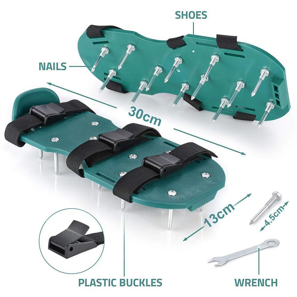 Lawn Aerator Shoes Loose The Soil, 1 Pair - Image 7