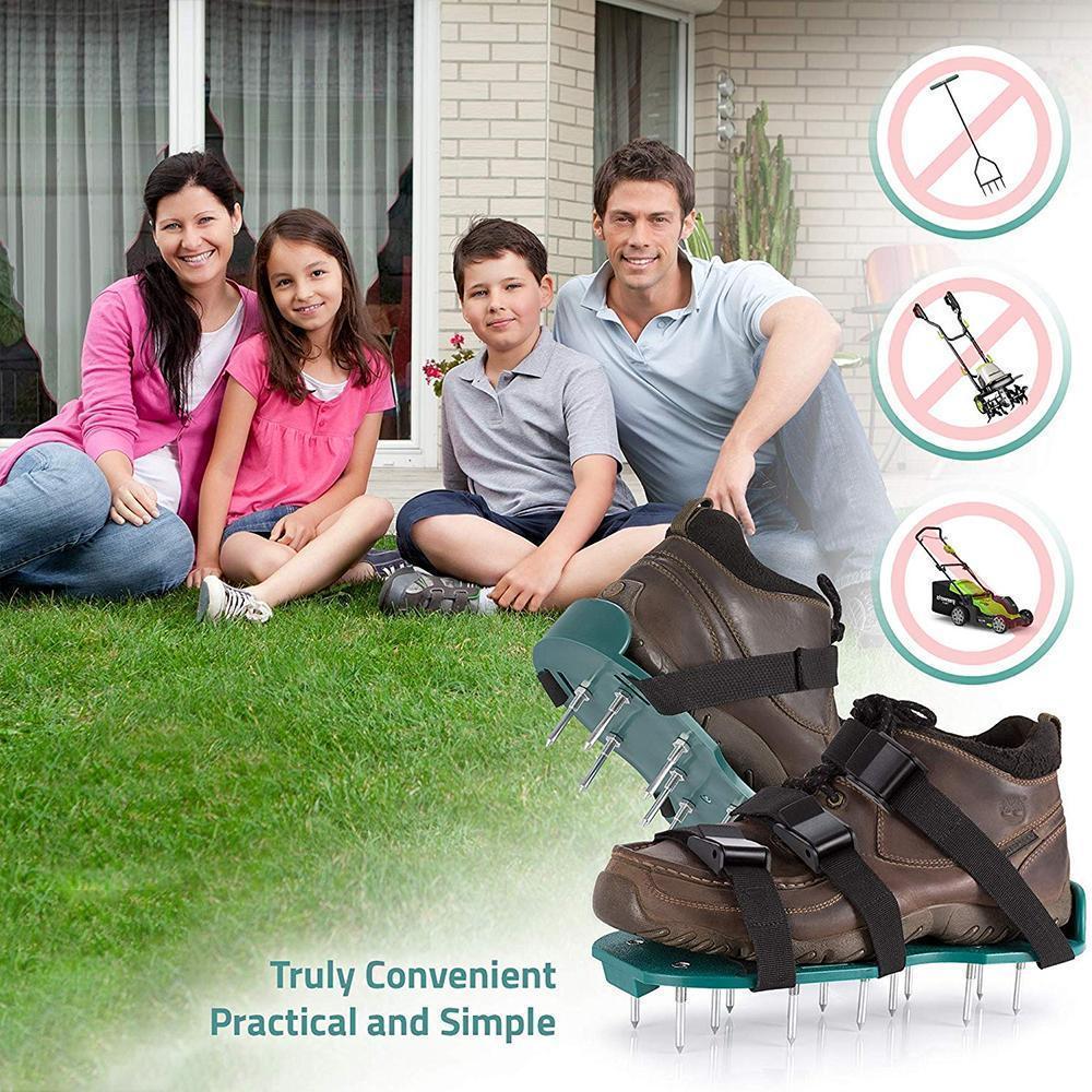 Lawn Aerator Shoes Loose The Soil, 1 Pair - Image 8