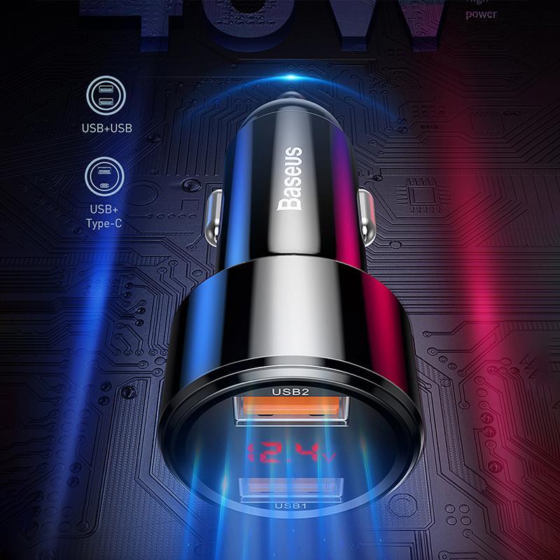 LED Digital Display Car Charger - Image 3