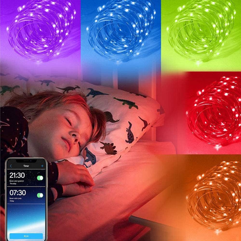 LED String Lights Color Changing Twinkle Fairy Lights - Image 6