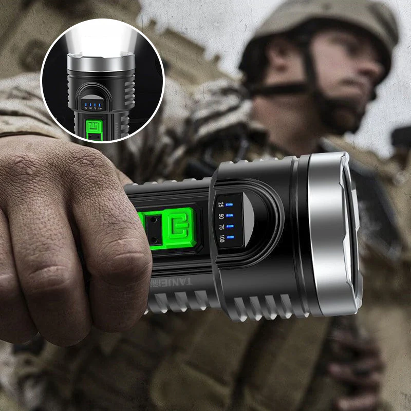 LED Strong Light USB Flashlight - Image 10