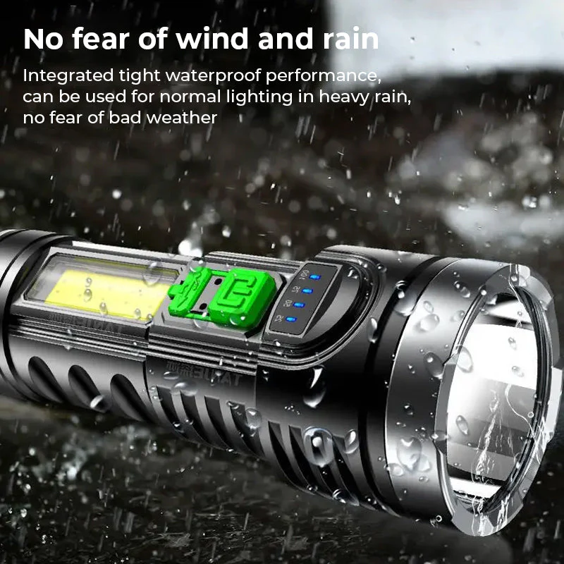 LED Strong Light USB Flashlight - Image 4