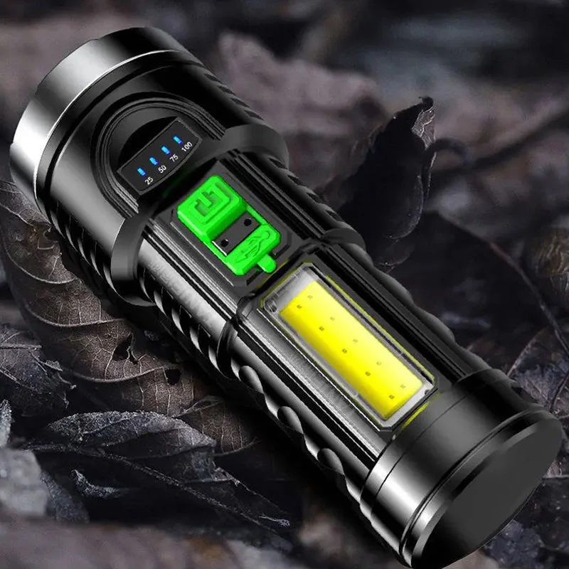 LED Strong Light USB Flashlight - Image 8