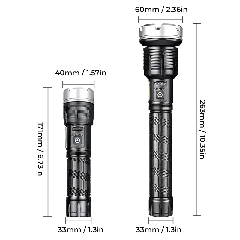 LED zoom flashlight - Image 10