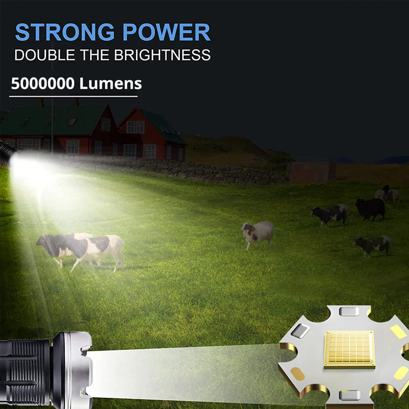 LED zoom flashlight - Image 2