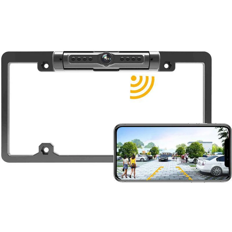 License Plate IR Car Rear View Backup Camera - Image 4