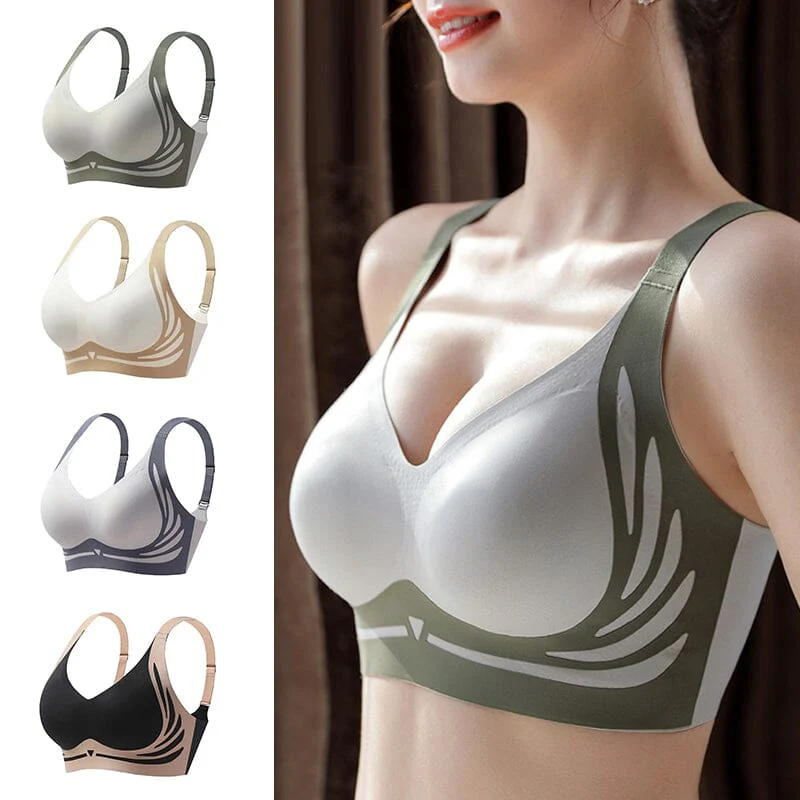 Lifting Anti-Sagging Wireless Push-up Bra - Image 17