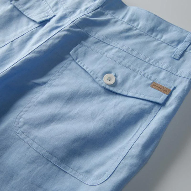 LINEN SHORTS FOR MEN - Image 8