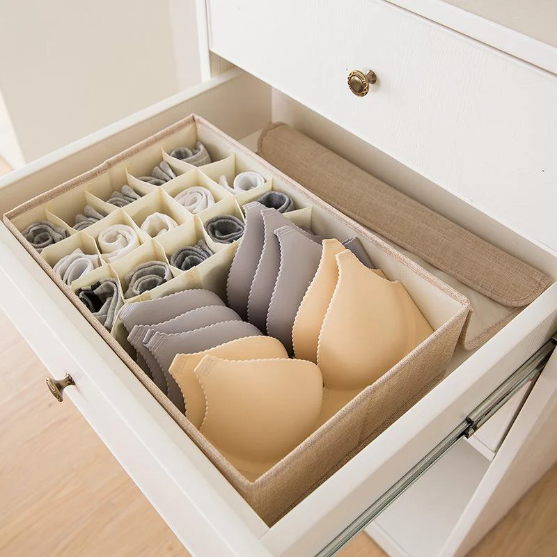 Linen Underwear Storage Box - Image 14