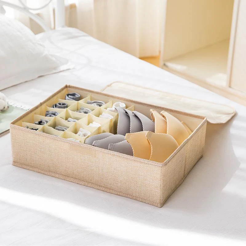 Linen Underwear Storage Box - Image 6