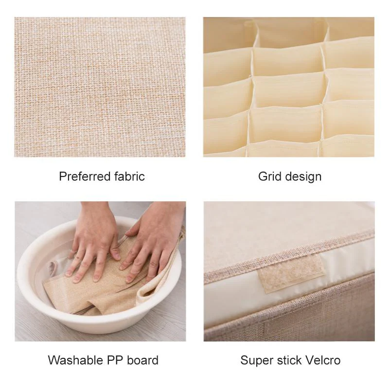 Linen Underwear Storage Box - Image 8