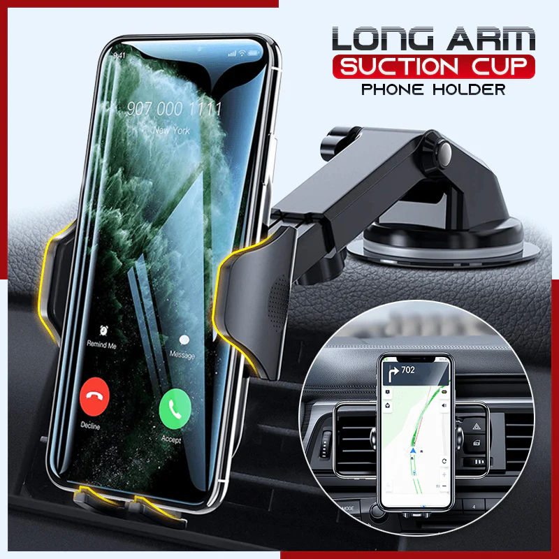 🔥CHRISTMAS FLASH SALE 50% OFF🔥Long Arm Suction Cup Car Phone Holder - Image 2