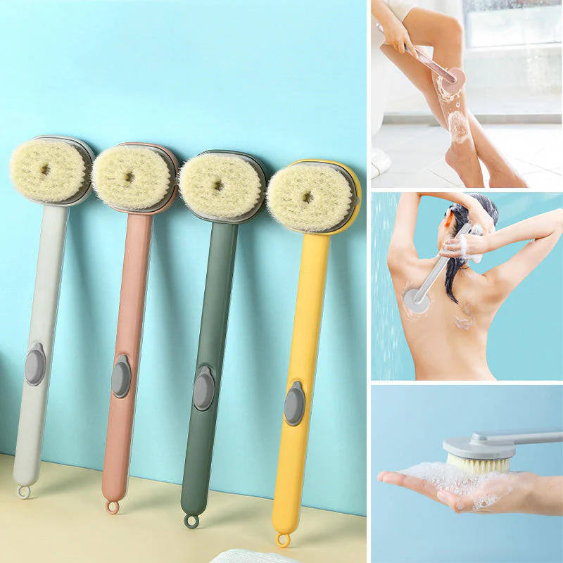 Long Handle Bath Massage Cleaning Brush - Image 2