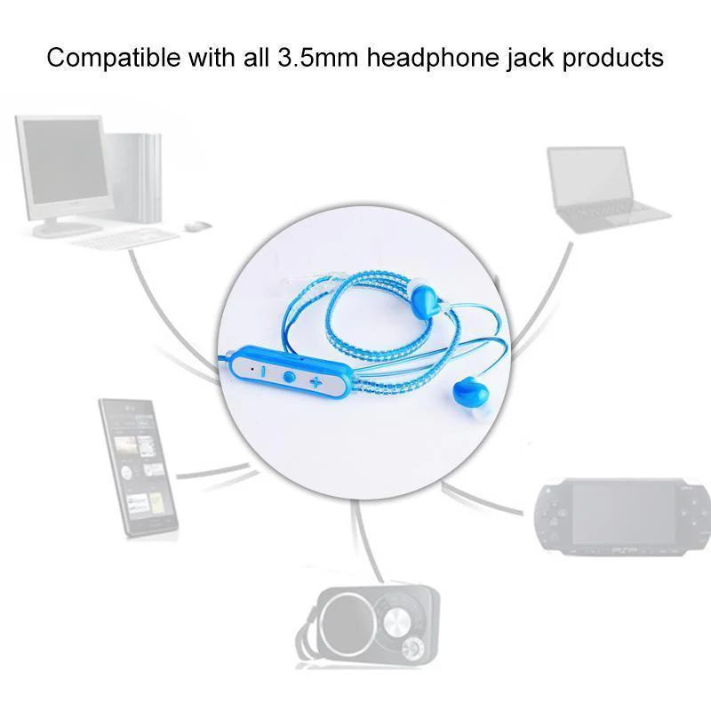 Luminous Earphone With Hanging Ear - Image 8