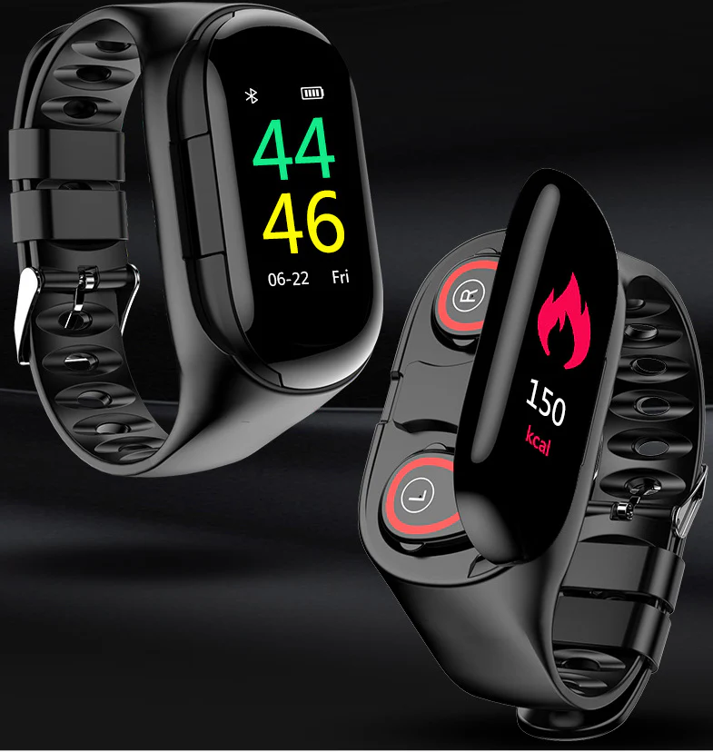 M1 SMART WATCH combine wristband and earbuds (2 in 1 device) - Image 5