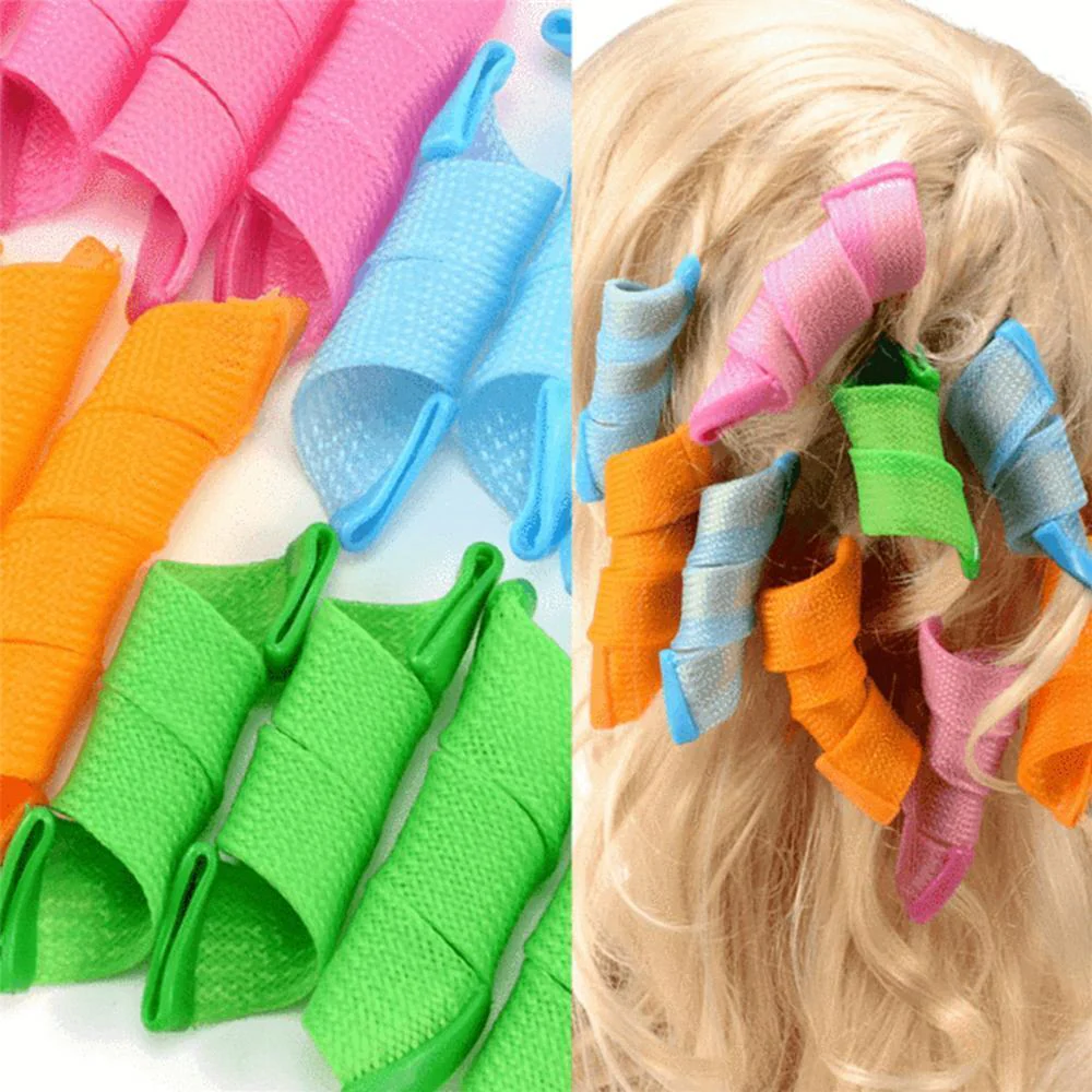 No Heat Magic DIY Hair Curlers (18pcs) - Image 3