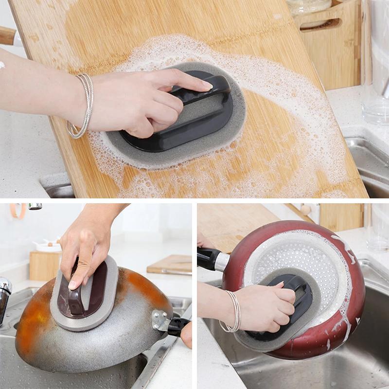 Magic Sponge Brush with Handle - Image 3