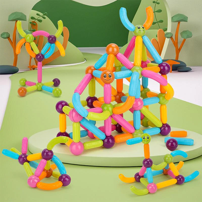 Magnetic Building Blocks Set - Image 8