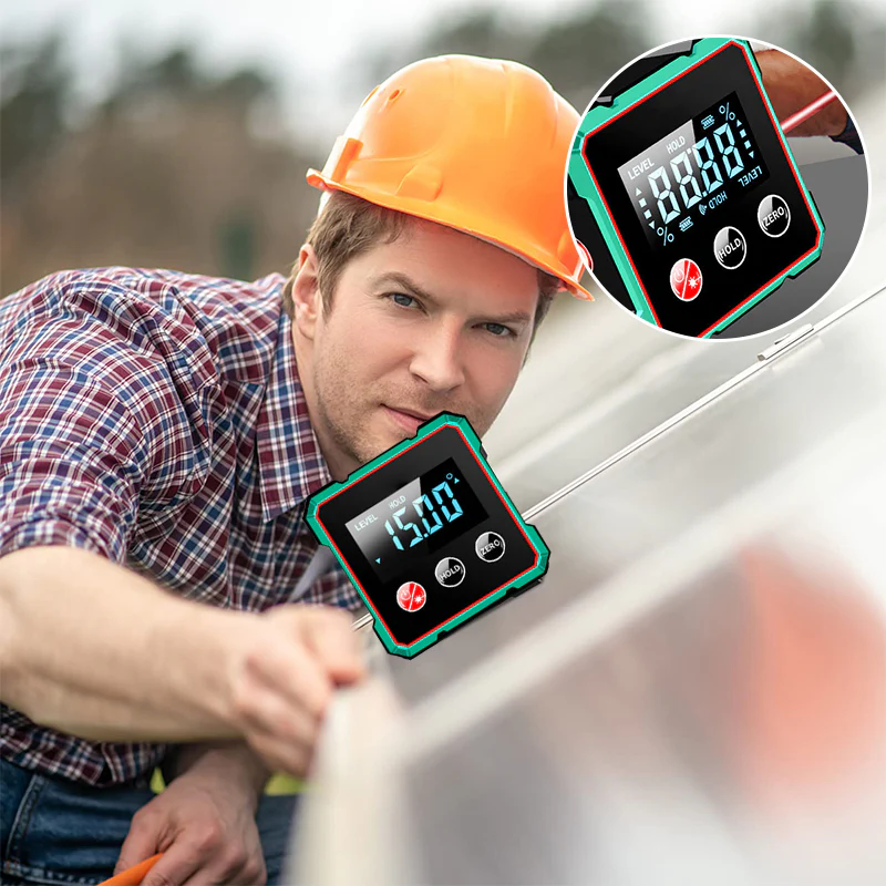 Magnetic Digital Angle Finder with Electronic Laser - Image 4