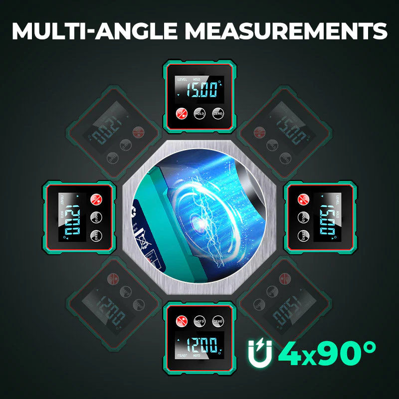 Magnetic Digital Angle Finder with Electronic Laser - Image 7