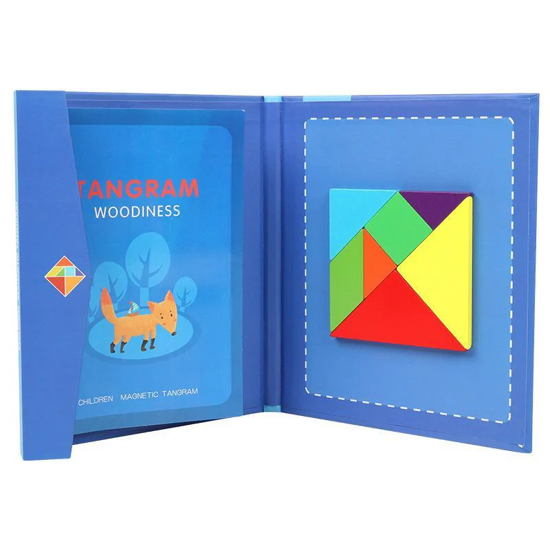 Magnetic Tangram Blocks Puzzle Game - Image 3