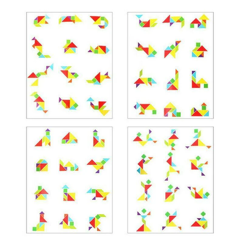 Magnetic Tangram Blocks Puzzle Game - Image 8