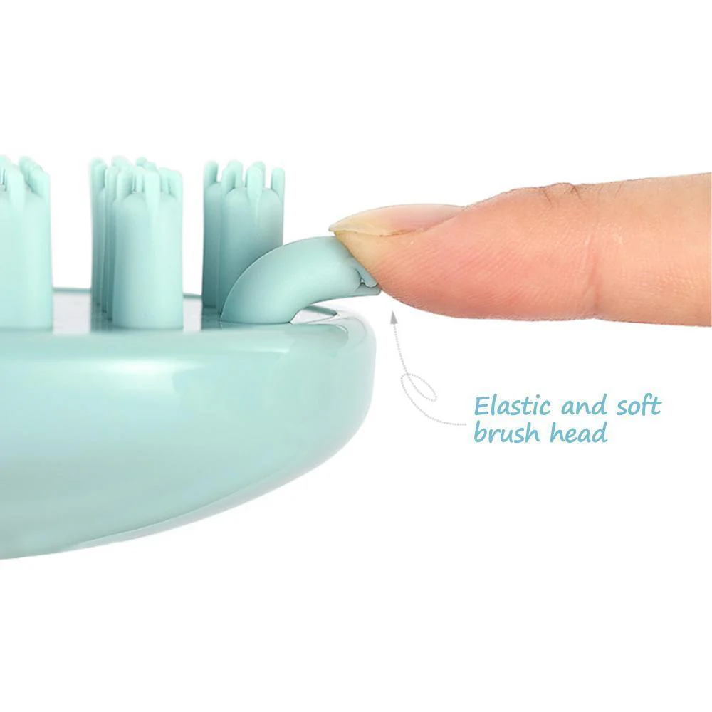 Manual Scalp Stress Relax Hair Shampoo Brush Head Massager - Image 10