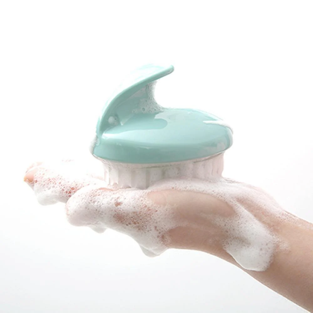 Manual Scalp Stress Relax Hair Shampoo Brush Head Massager - Image 13