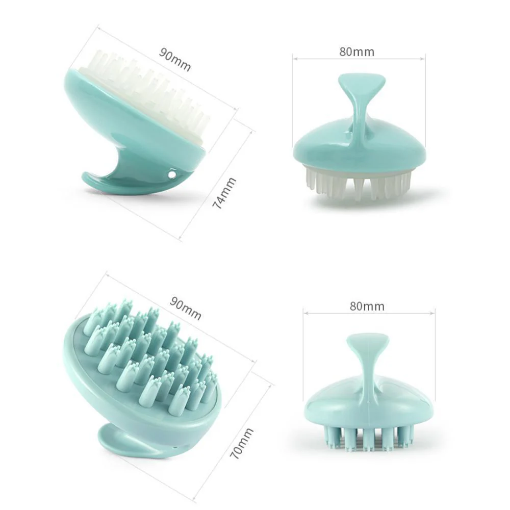 Manual Scalp Stress Relax Hair Shampoo Brush Head Massager - Image 8